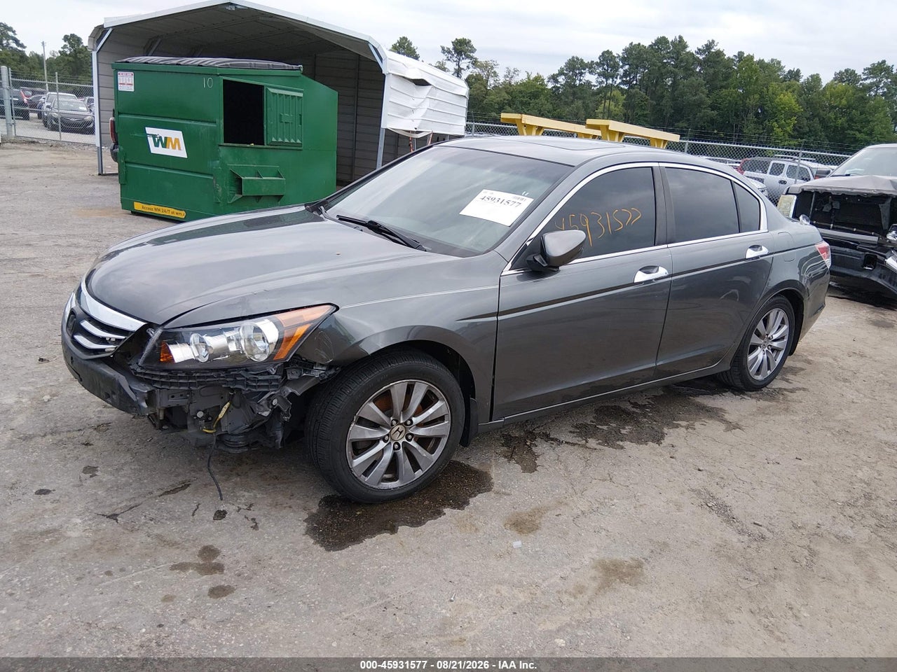 1HGCP3F84BA****** · 2011 HONDA ACCORD 3.5 EX-L · 2/11