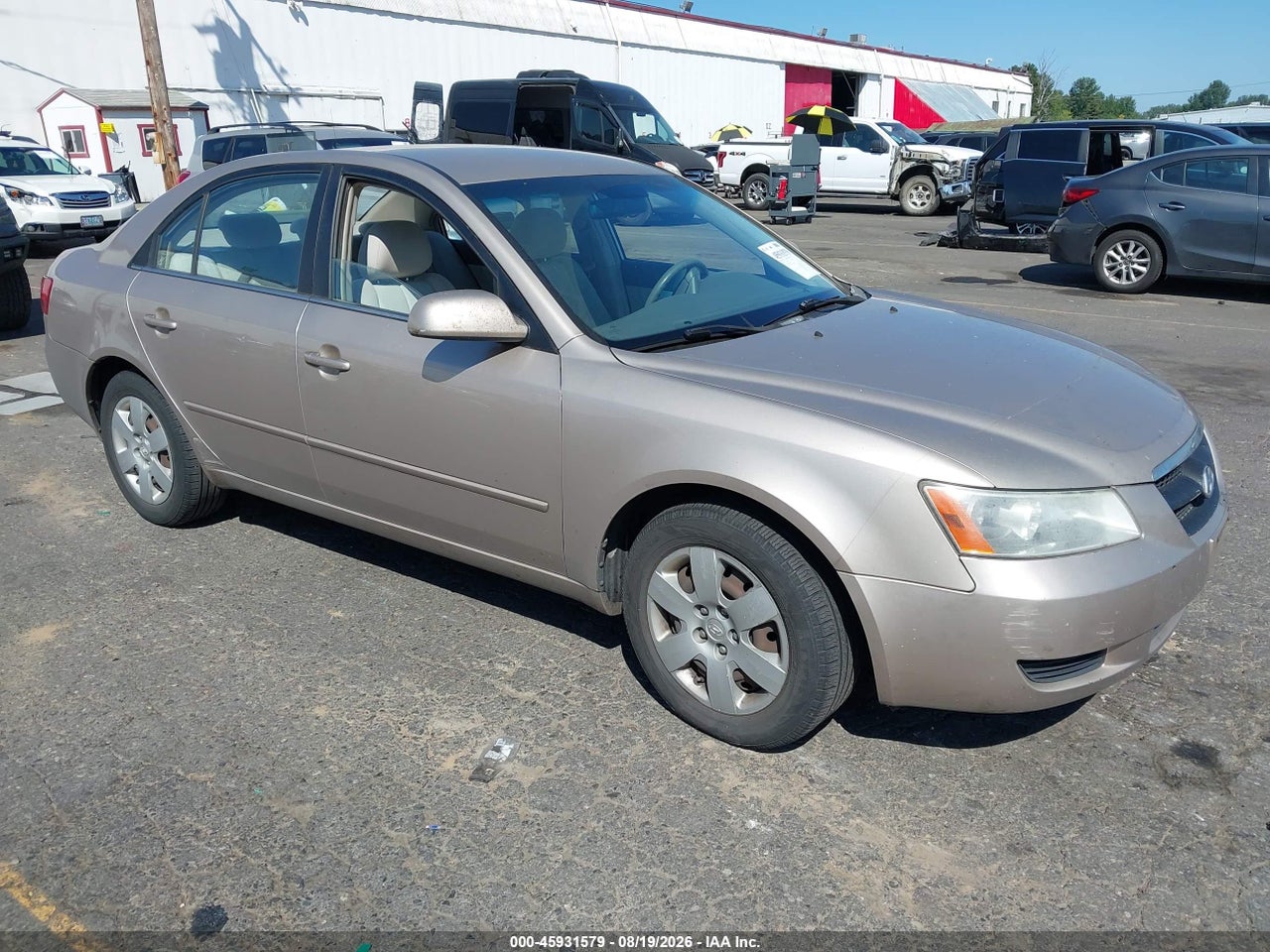 5NPET46C38H****** · 2008 HYUNDAI SONATA GLS
