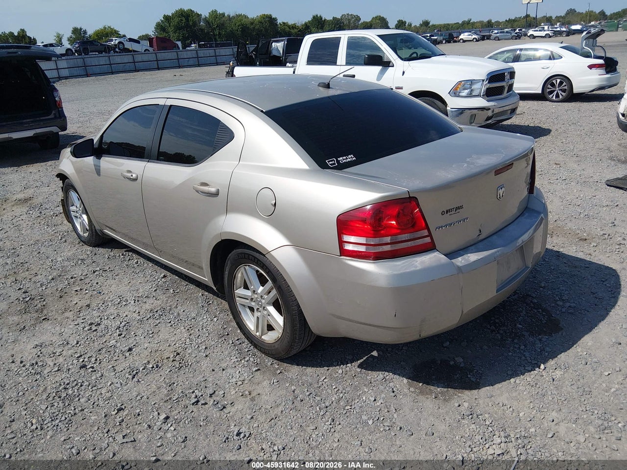 2008 DODGE AVENGER SXT · 3/11