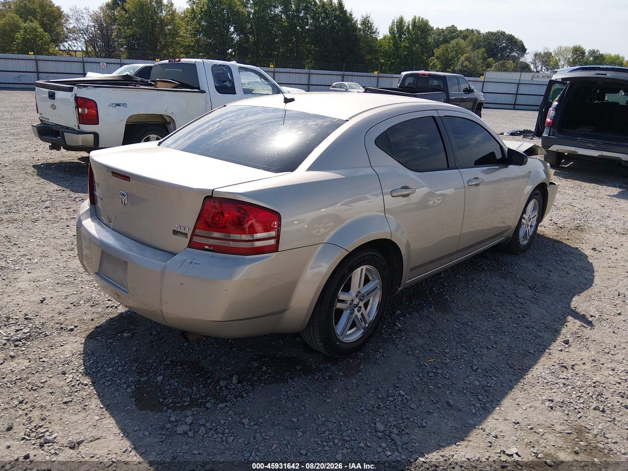 2008 DODGE AVENGER SXT · 4/11
