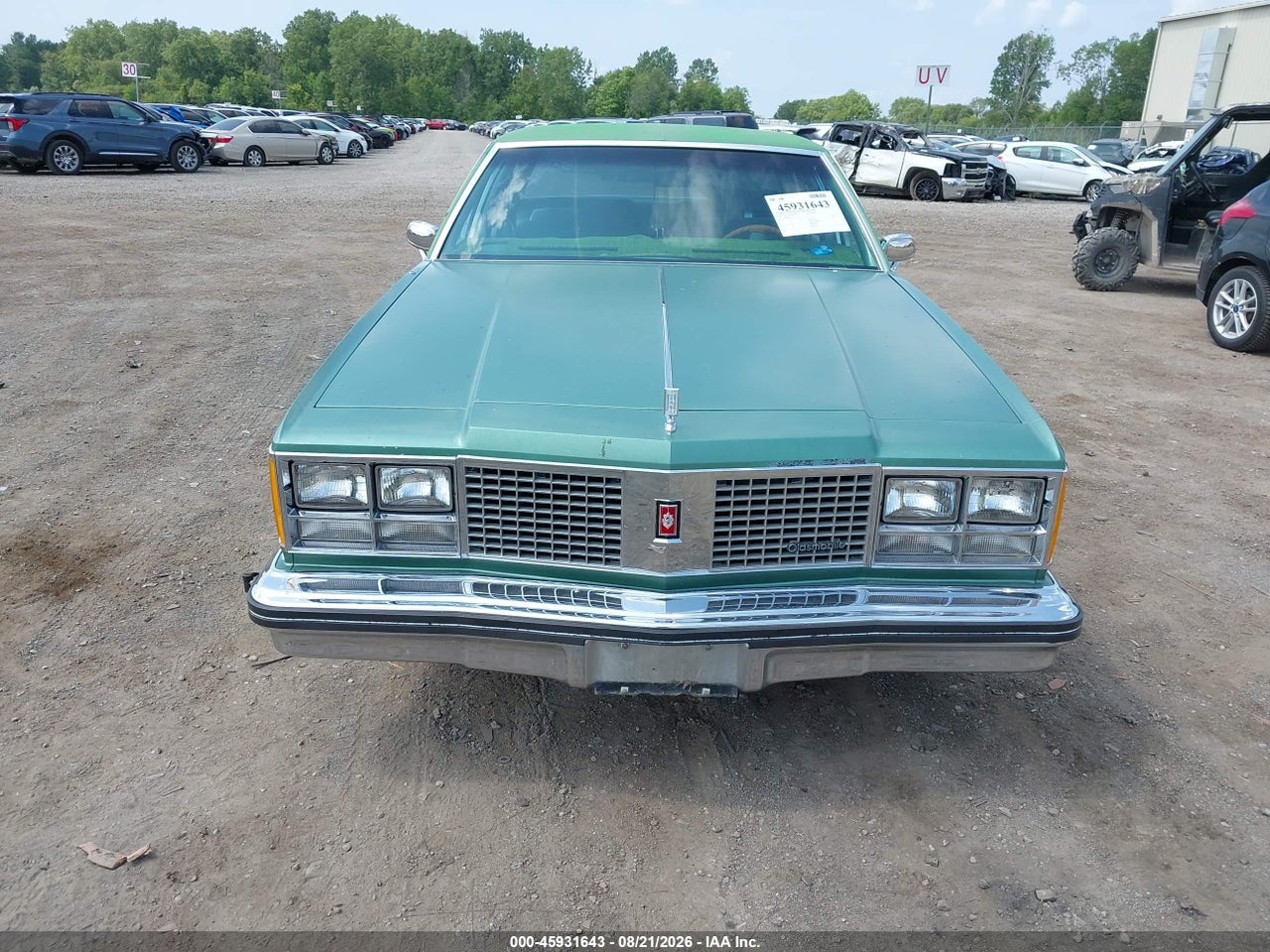 3X69K8M****** · 1978 OLDSMOBILE REGENCY · 6/11