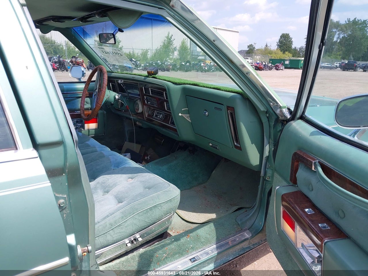 3X69K8M****** · 1978 OLDSMOBILE REGENCY · 5/11