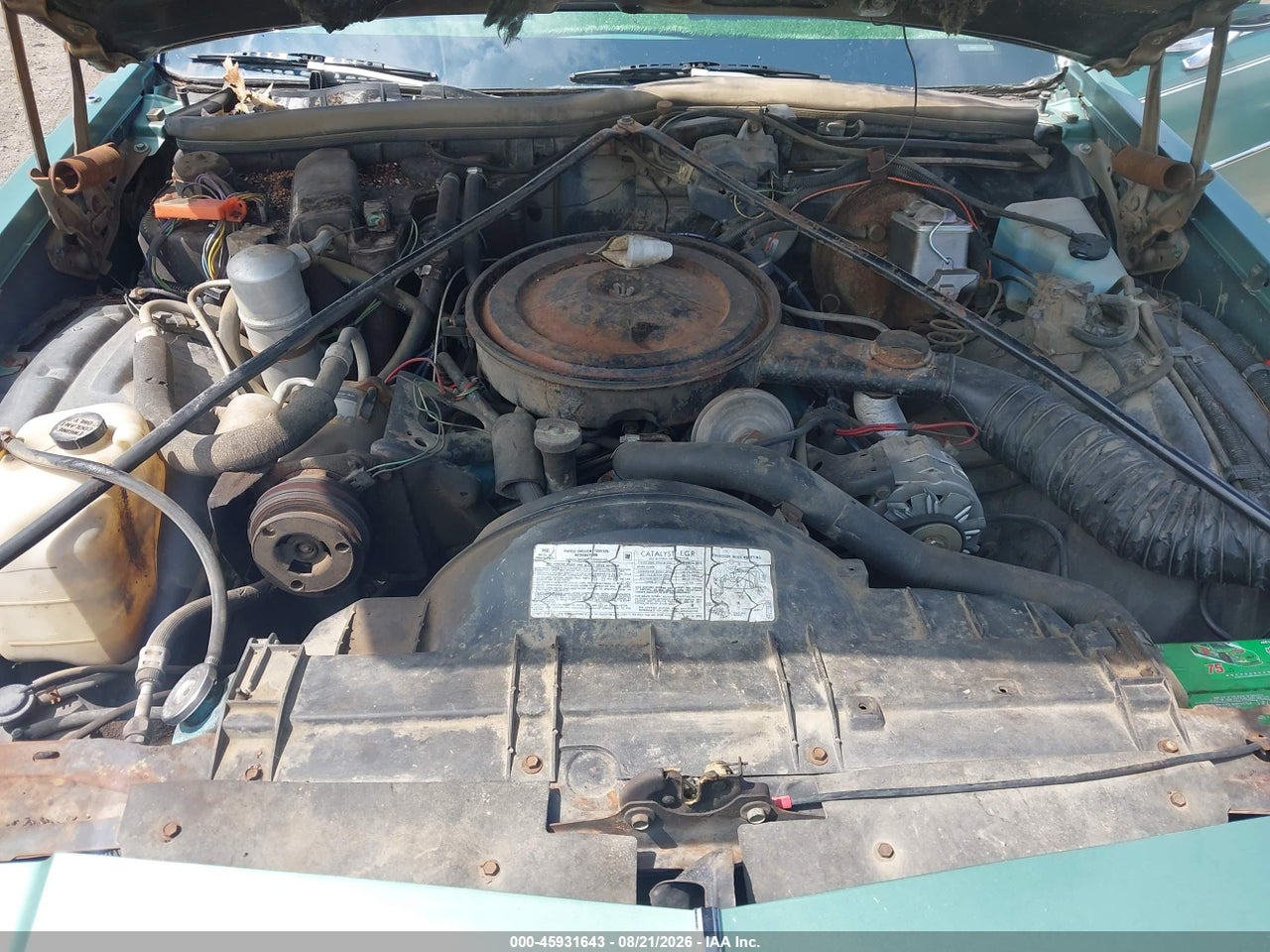 3X69K8M****** · 1978 OLDSMOBILE REGENCY · 10/11