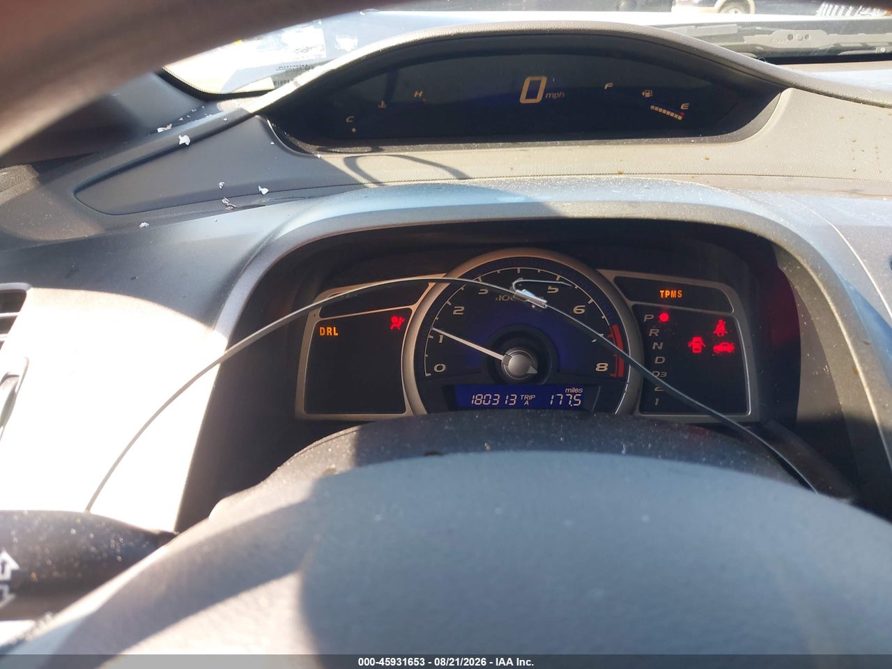 1HGFA16887L****** · 2007 HONDA CIVIC EX · 7/11