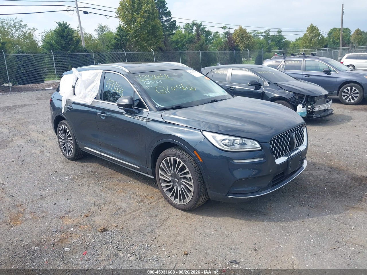 5LMCJ2DH4LU****** · 2020 LINCOLN CORSAIR RESERVE