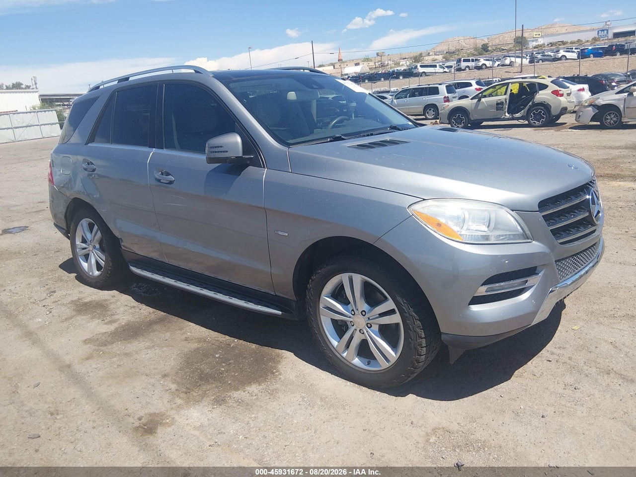 4JGDA5HB3CA****** · 2012 MERCEDES-BENZ ML 350 4MATIC