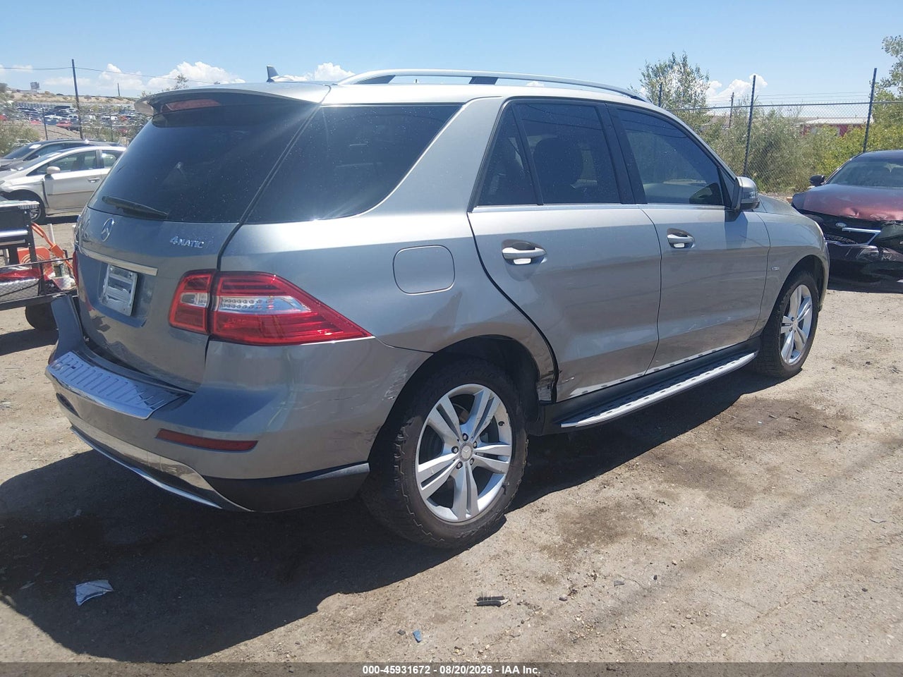 2012 MERCEDES-BENZ ML 350 4MATIC · 4/10