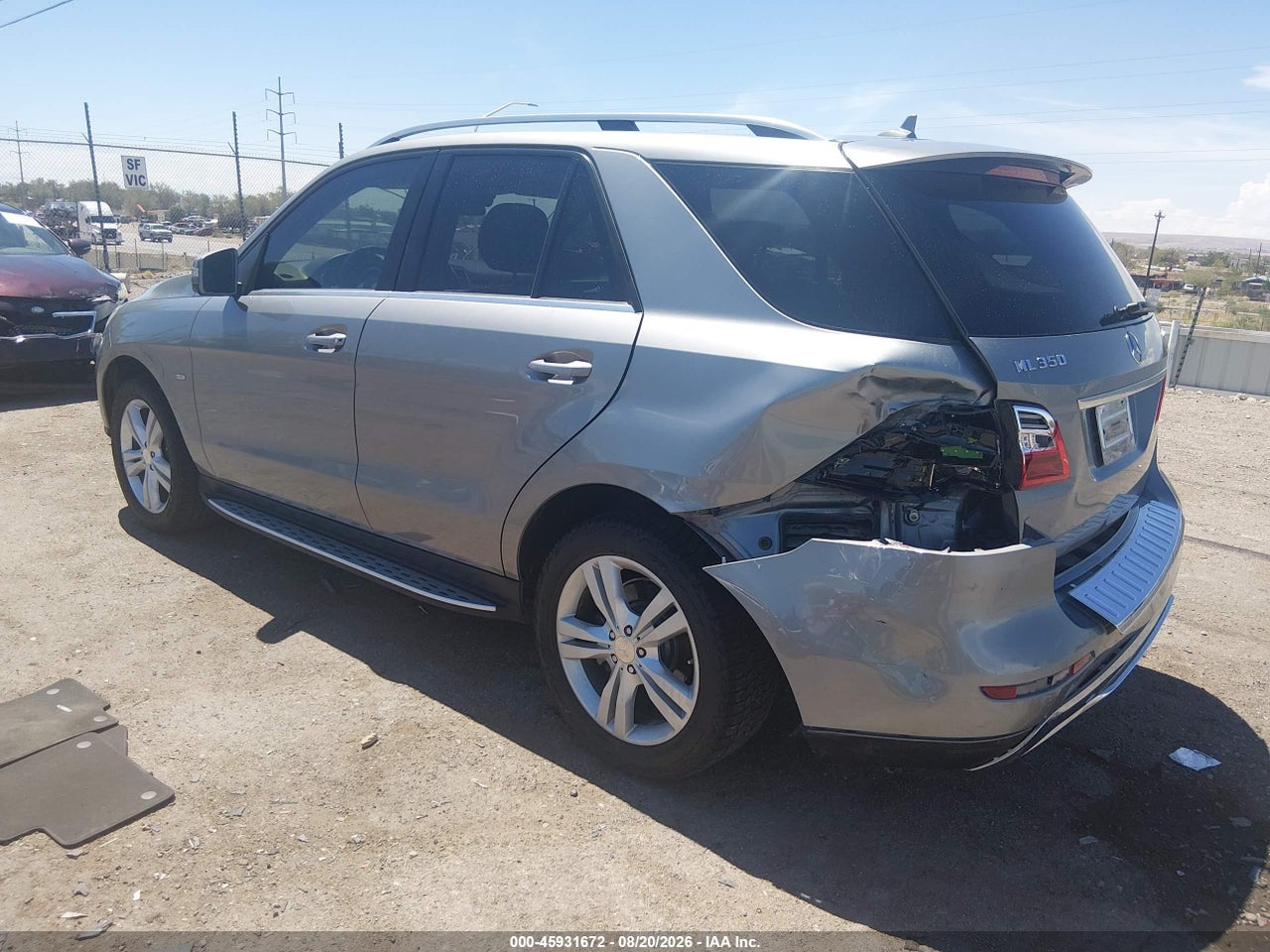 2012 MERCEDES-BENZ ML 350 4MATIC · 3/10