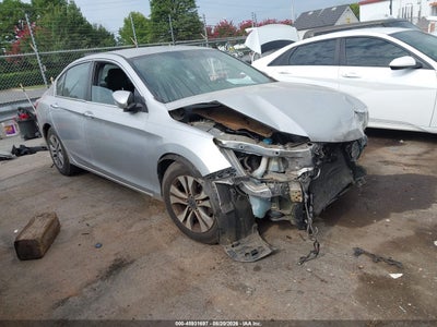 1HGCR2F36DA****** · 2013 HONDA ACCORD LX