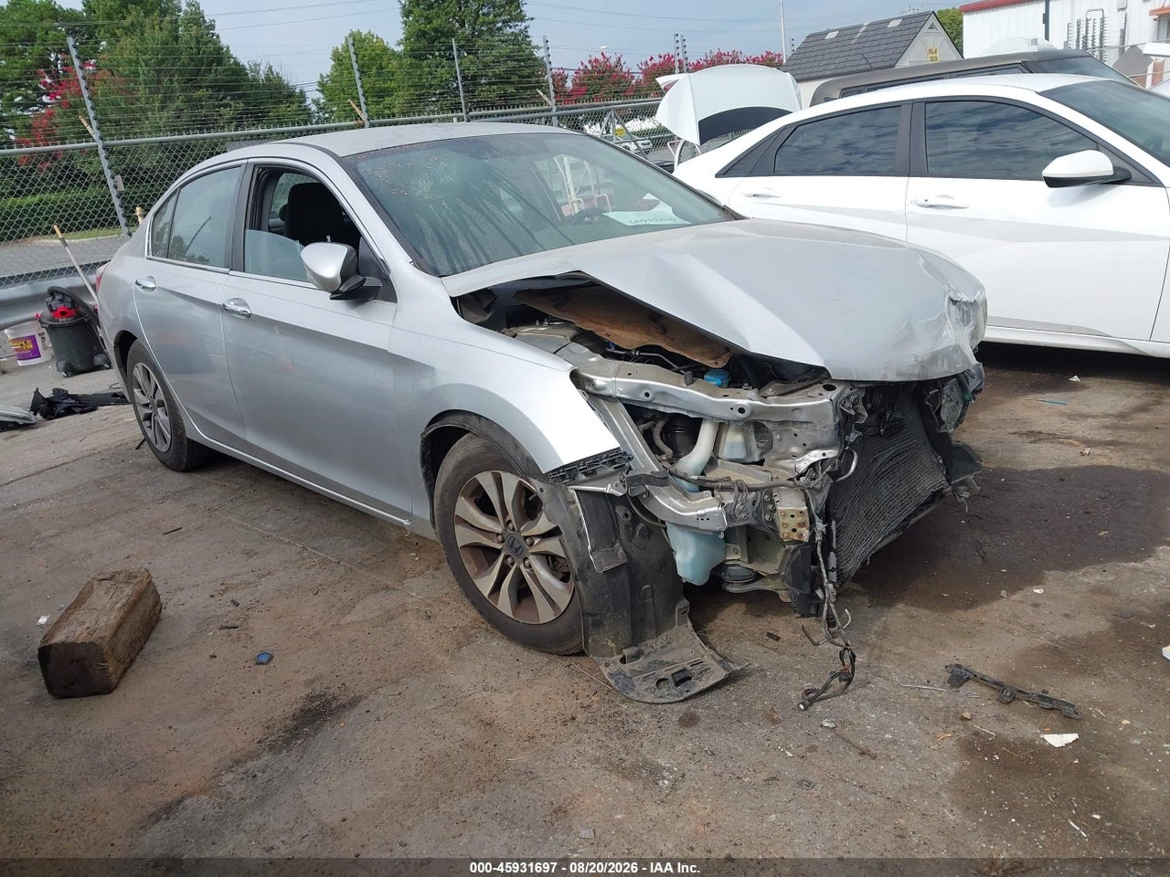 1HGCR2F36DA****** · 2013 HONDA ACCORD LX