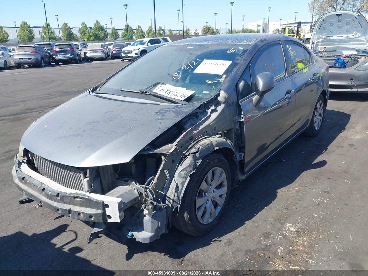 2012 HONDA CIVIC LX · 6/11