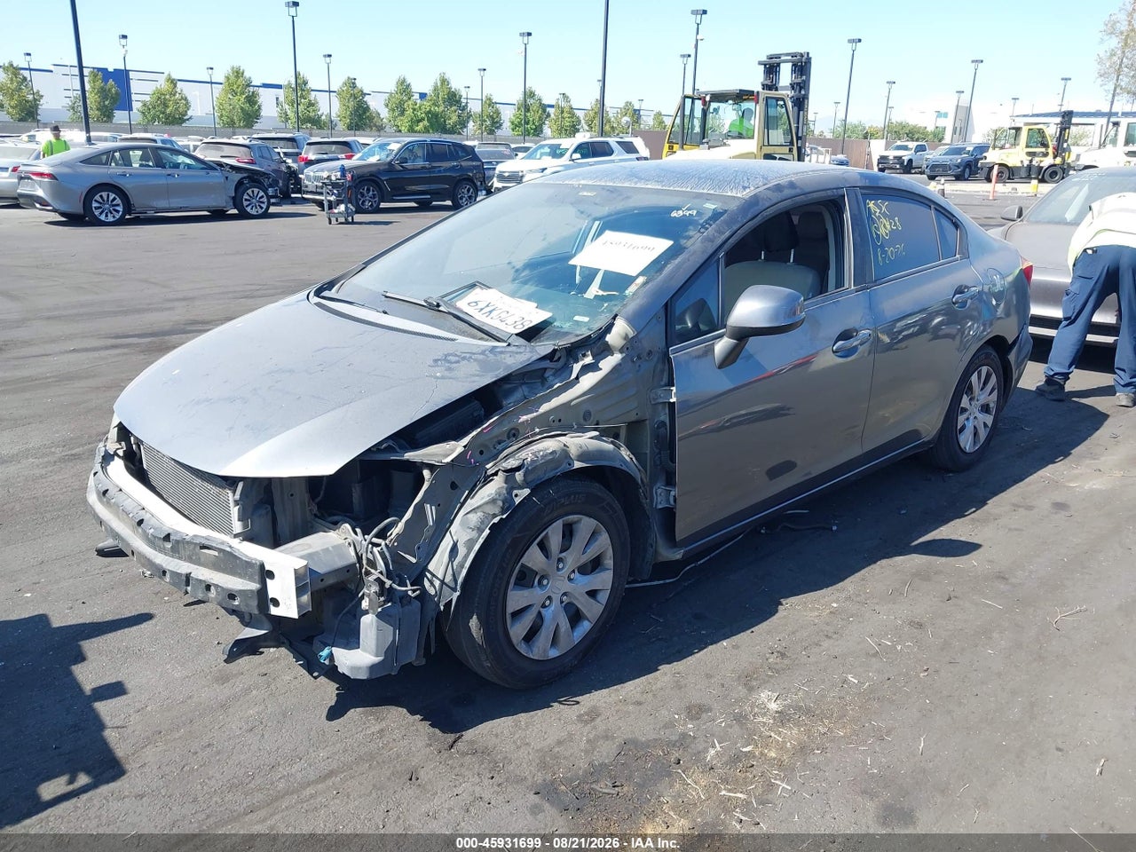 2012 HONDA CIVIC LX · 2/11