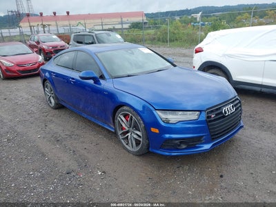 WAUWFAFC6HN****** · 2017 AUDI S7 4.0T PREMIUM PLUS