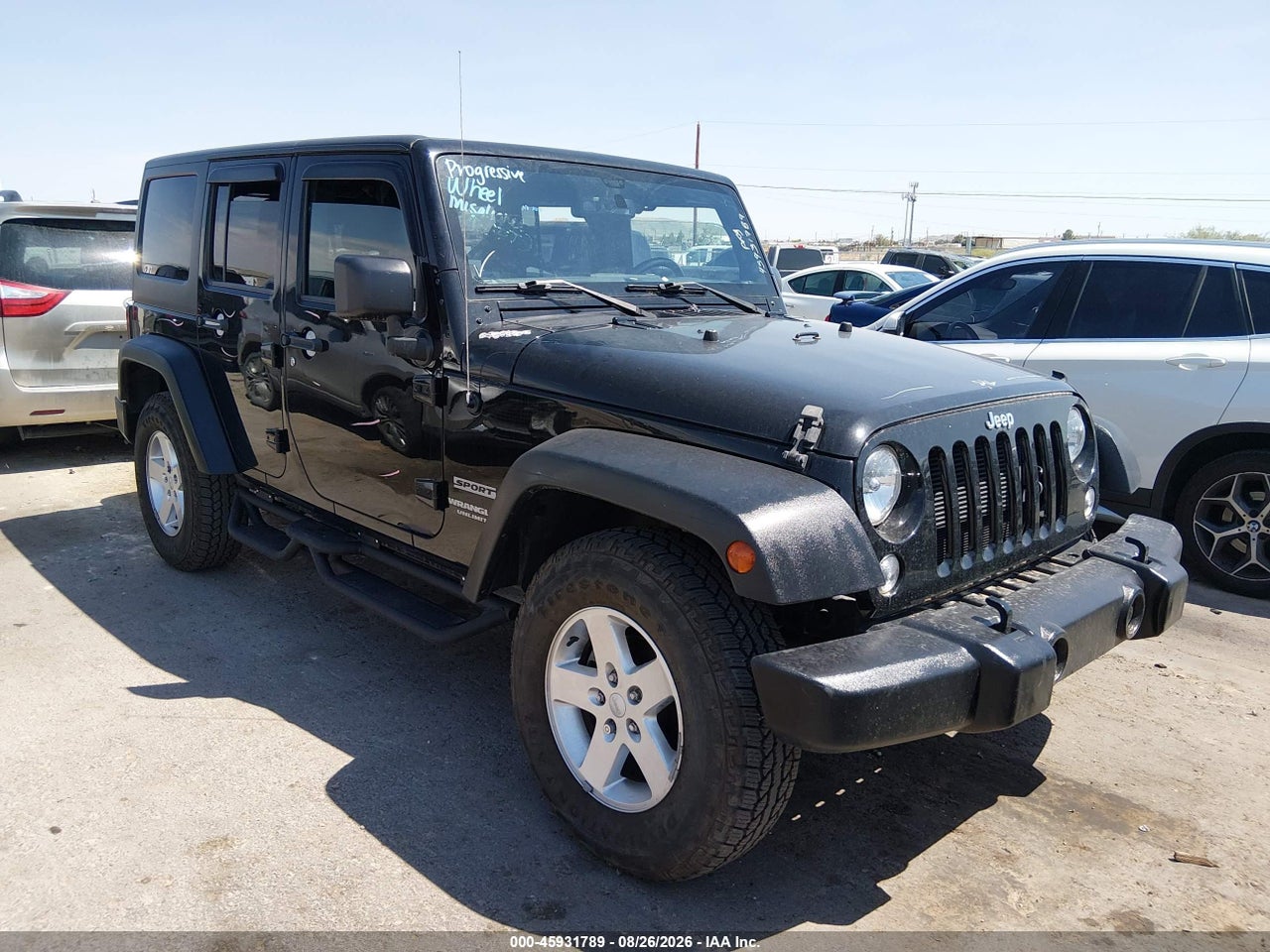 1C4BJWDG7GL****** · 2016 JEEP WRANGLER UNLIMITED SPORT