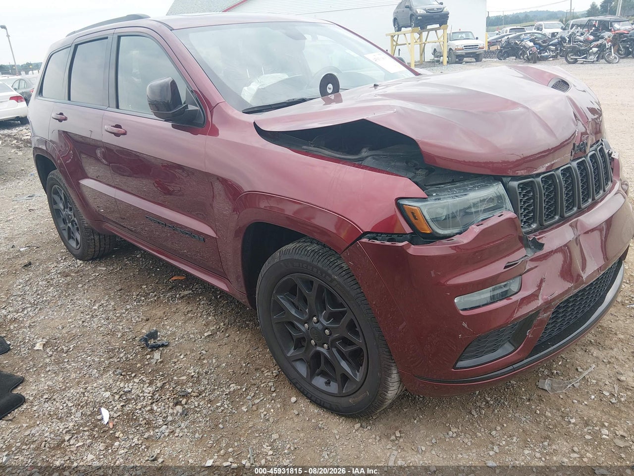 1C4RJFBG8MC****** · 2021 JEEP GRAND CHEROKEE LIMITED X 4X4