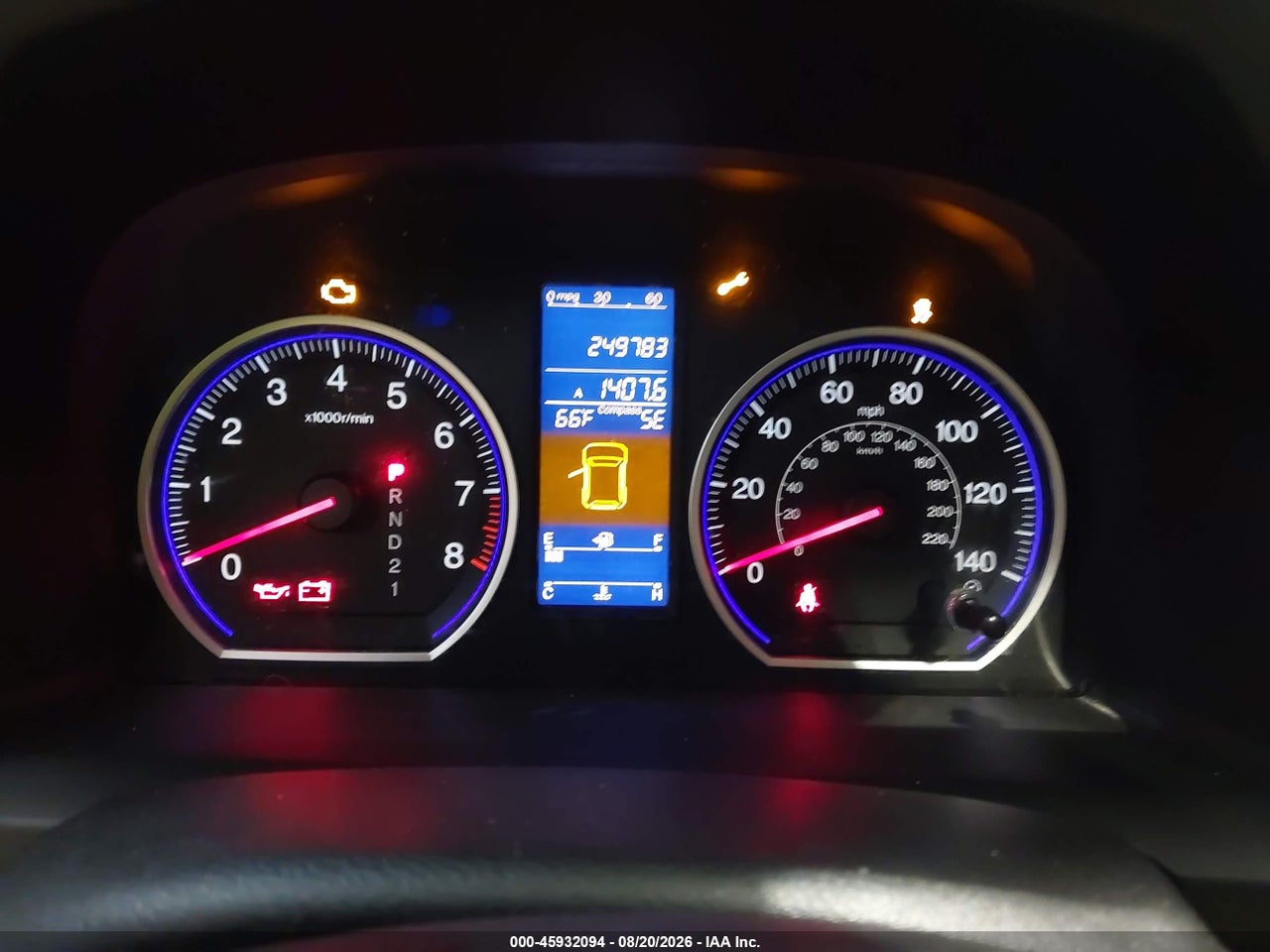 2010 HONDA CR-V EX · 7/11