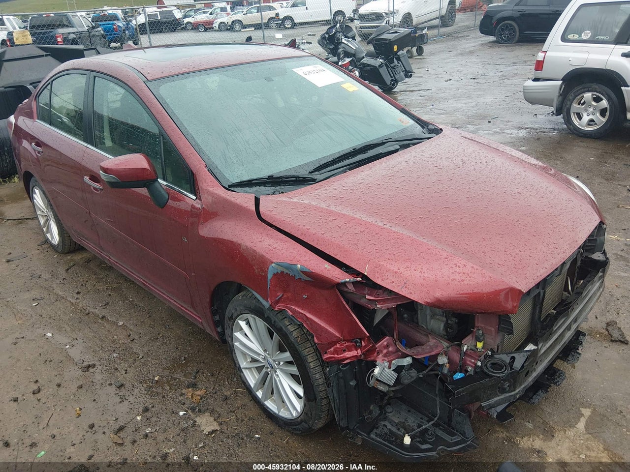JF1GJAK63GH****** · 2016 SUBARU IMPREZA 2.0I LIMITED