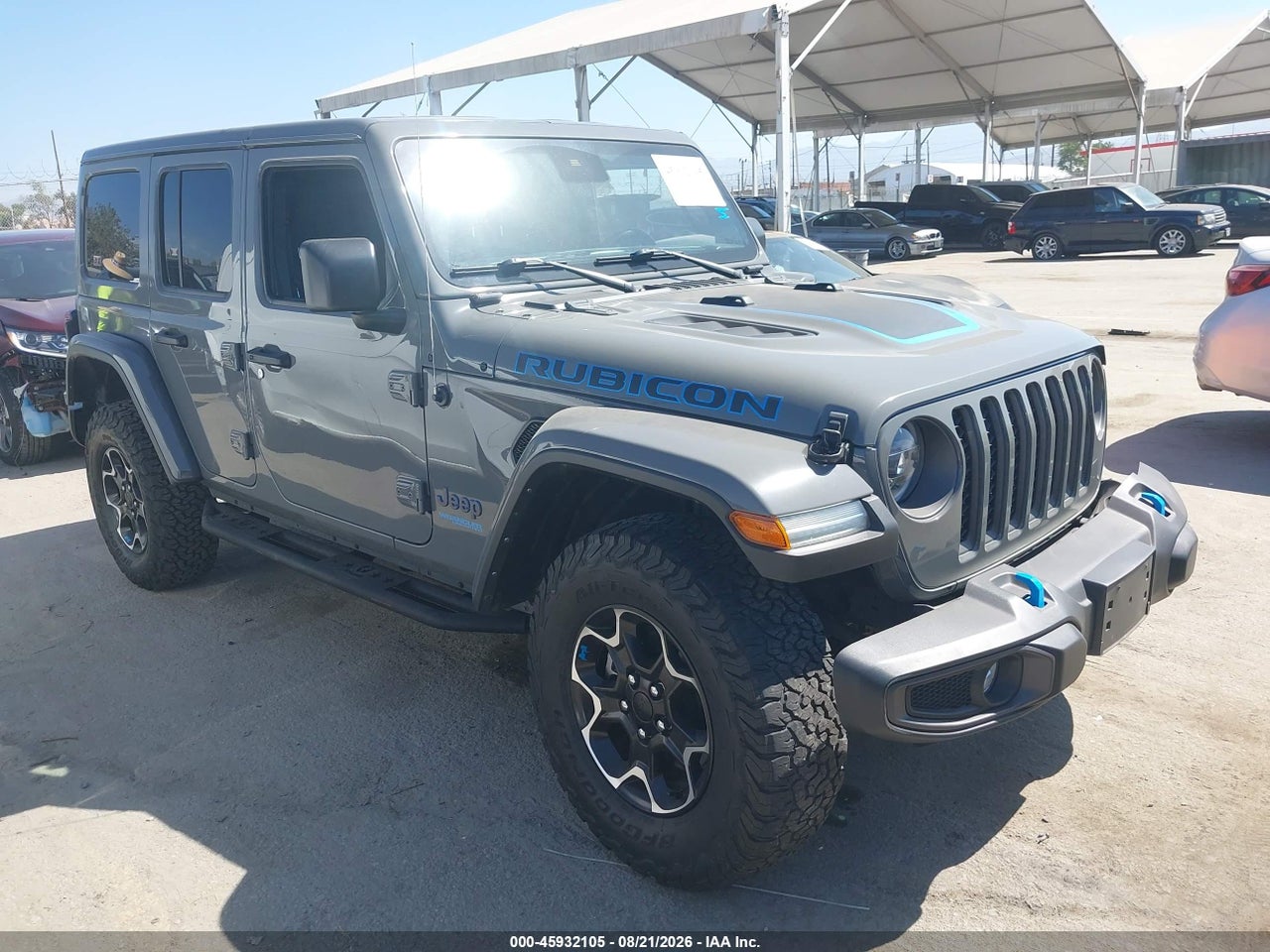 2022 JEEP WRANGLER 4XE UNLIMITED RUBICON 4X4
