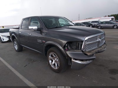 1C6RR7NT0JS****** · 2018 RAM 1500 LARAMIE  4X4 5'7 BOX
