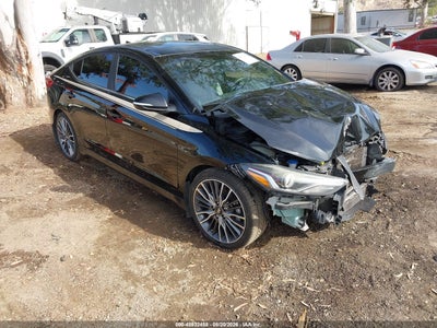 KMHD04LBXJU****** · 2018 HYUNDAI ELANTRA SPORT
