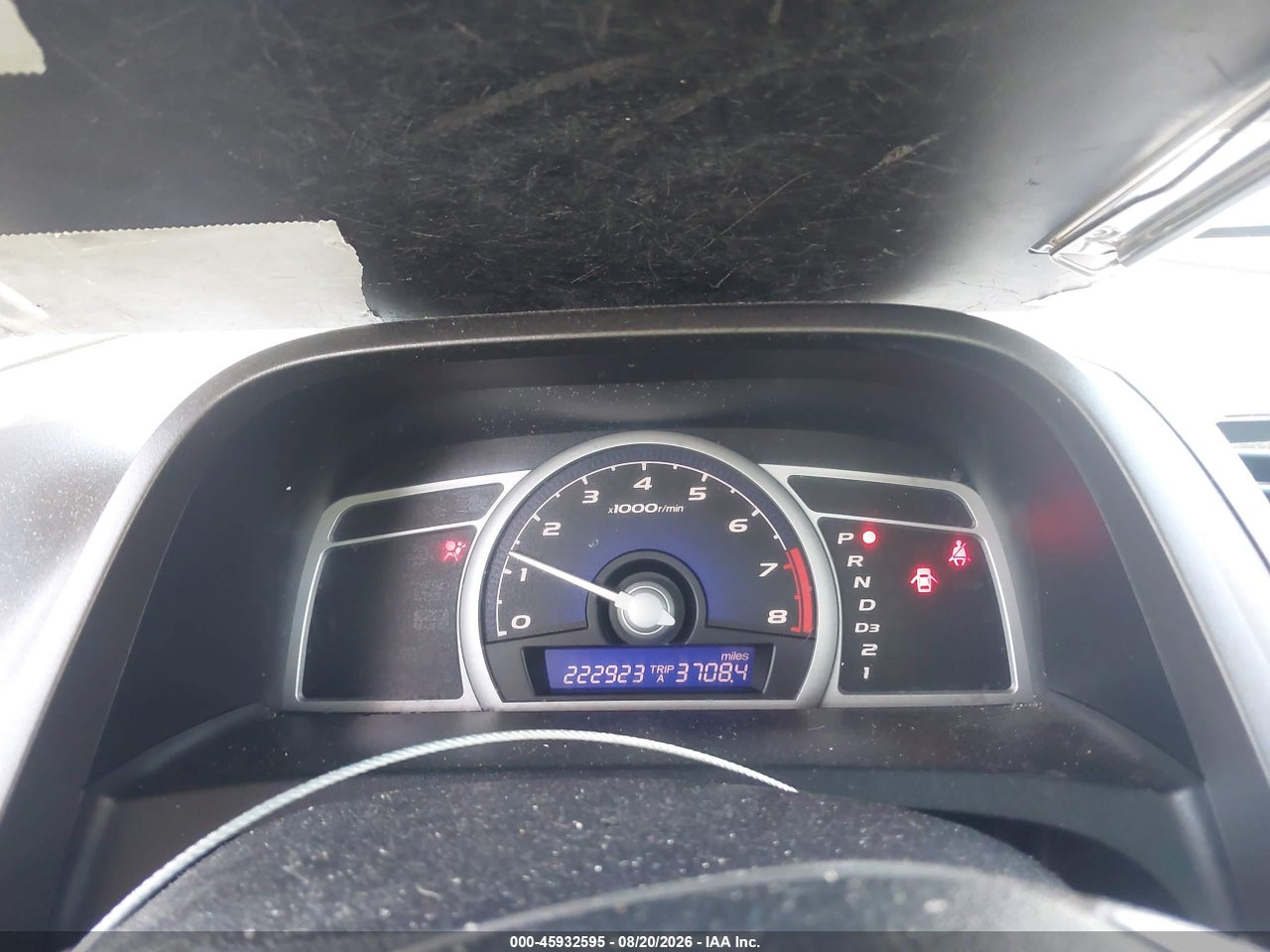 2HGFG12816H****** · 2006 HONDA CIVIC EX · 7/11
