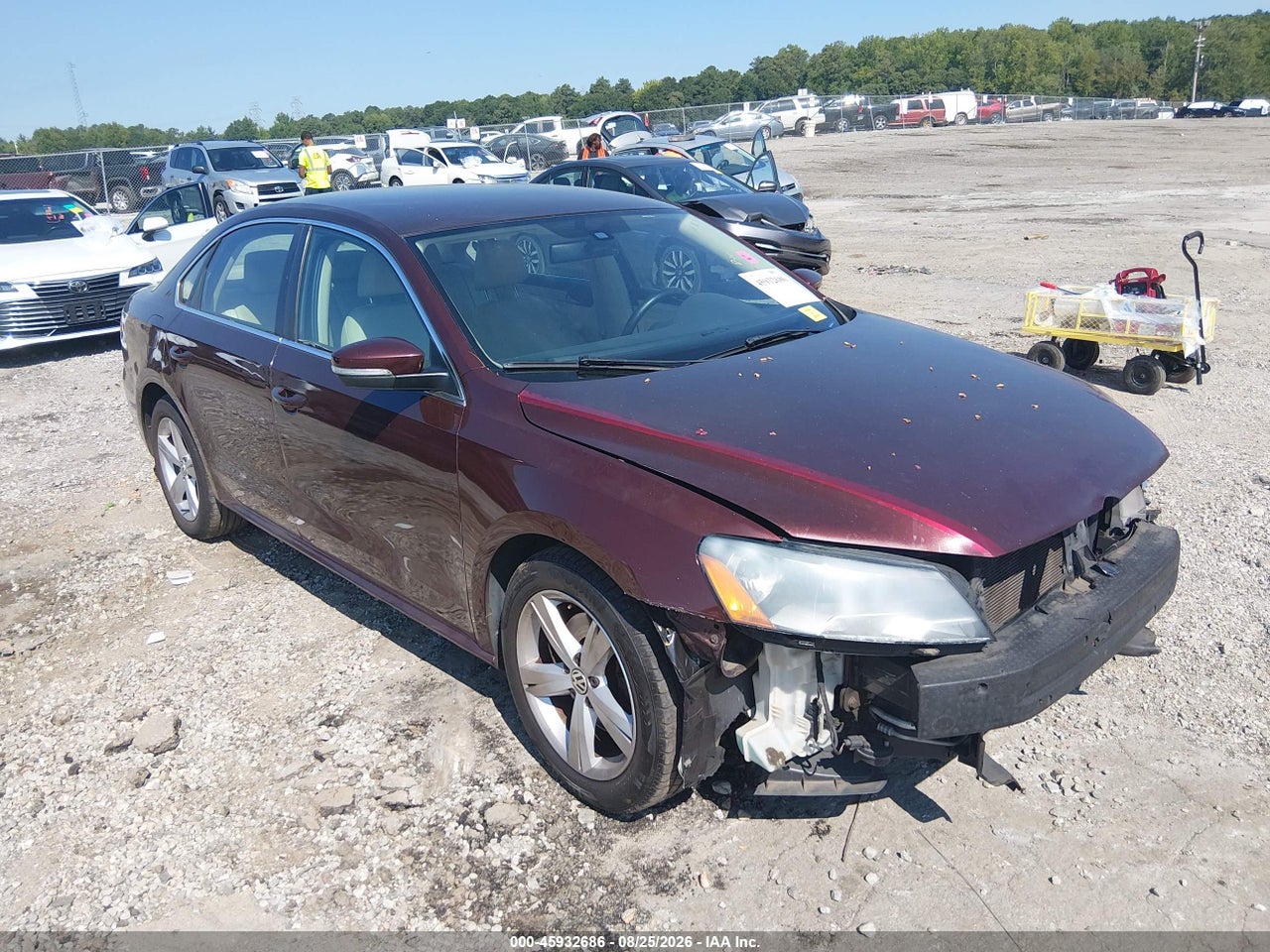 1VWBP7A33CC****** · 2012 VOLKSWAGEN PASSAT 2.5L SE