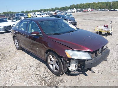 1VWBP7A33CC****** · 2012 VOLKSWAGEN PASSAT 2.5L SE