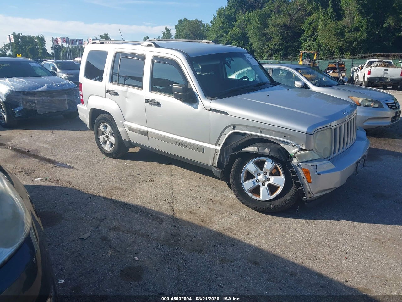 1C4PJMAK9CW****** · 2012 JEEP LIBERTY SPORT