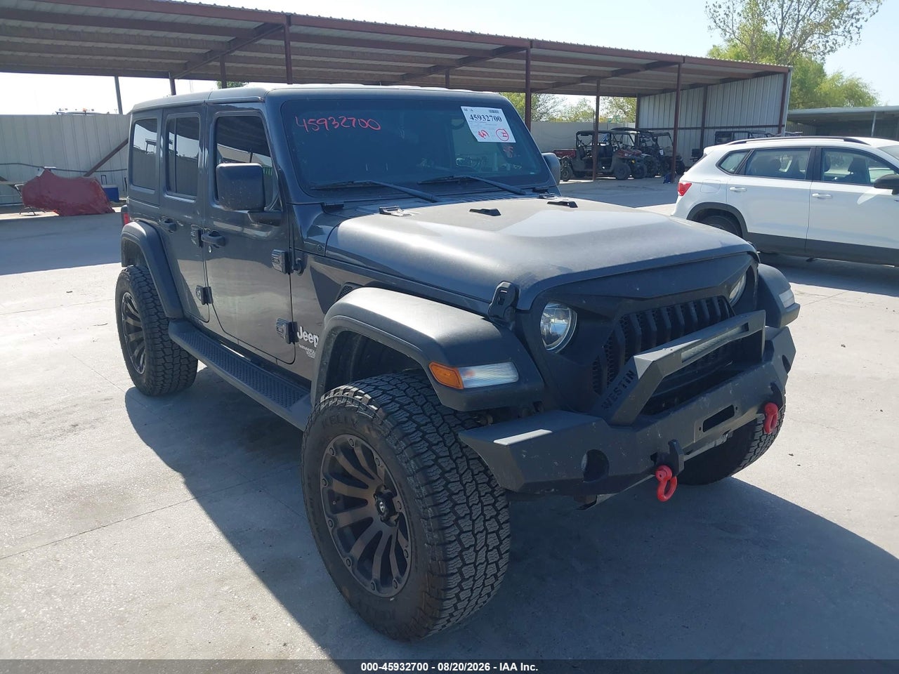 1C4HJXDG1JW****** · 2018 JEEP WRANGLER UNLIMITED SPORT S 4X4