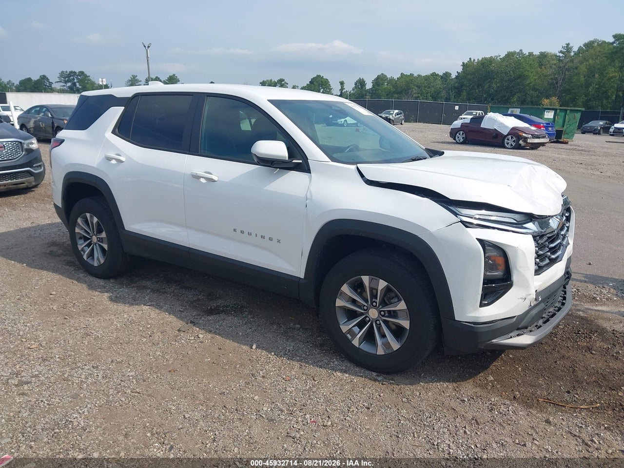 3GNAXHEG0SL****** · 2025 CHEVROLET EQUINOX FWD LT