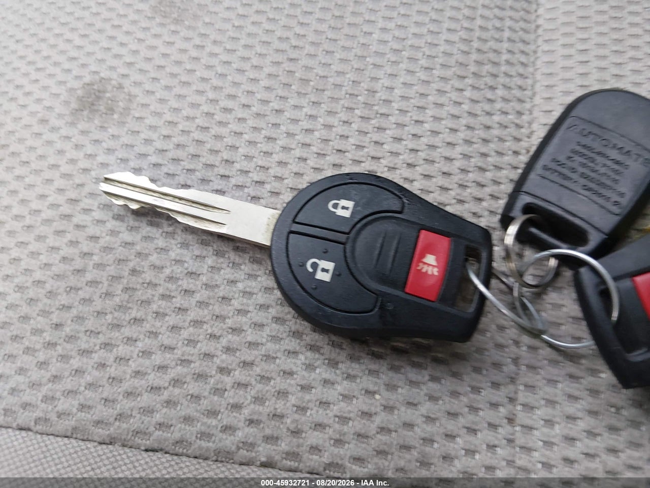 3N1CN7AP8CL****** · 2012 NISSAN VERSA 1.6 SL · 11/11