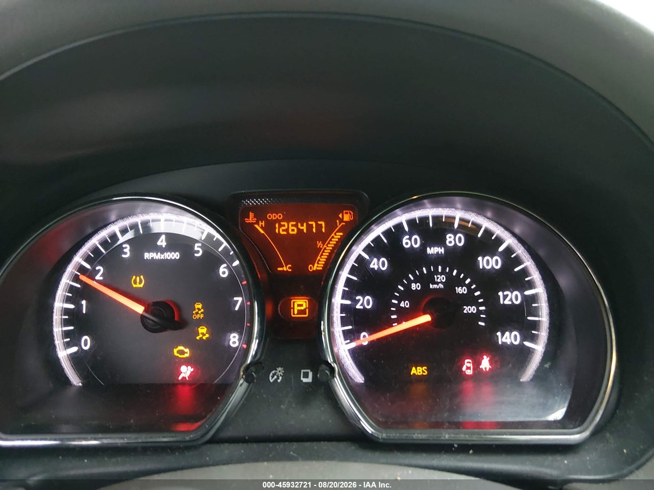 3N1CN7AP8CL****** · 2012 NISSAN VERSA 1.6 SL · 7/11