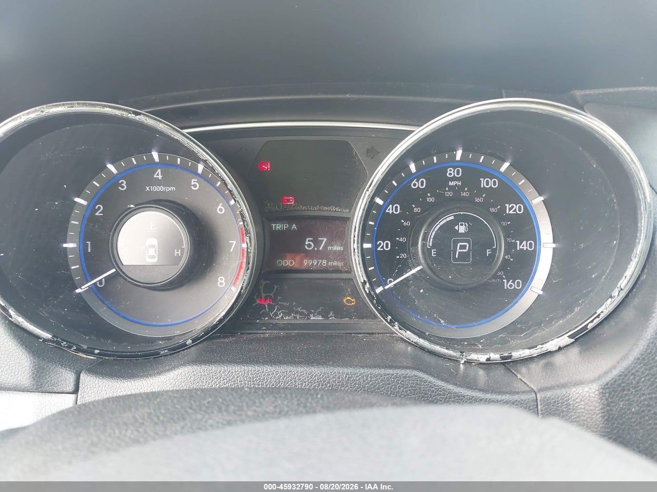 5NPEB4AC4EH****** · 2014 HYUNDAI SONATA GLS · 7/11