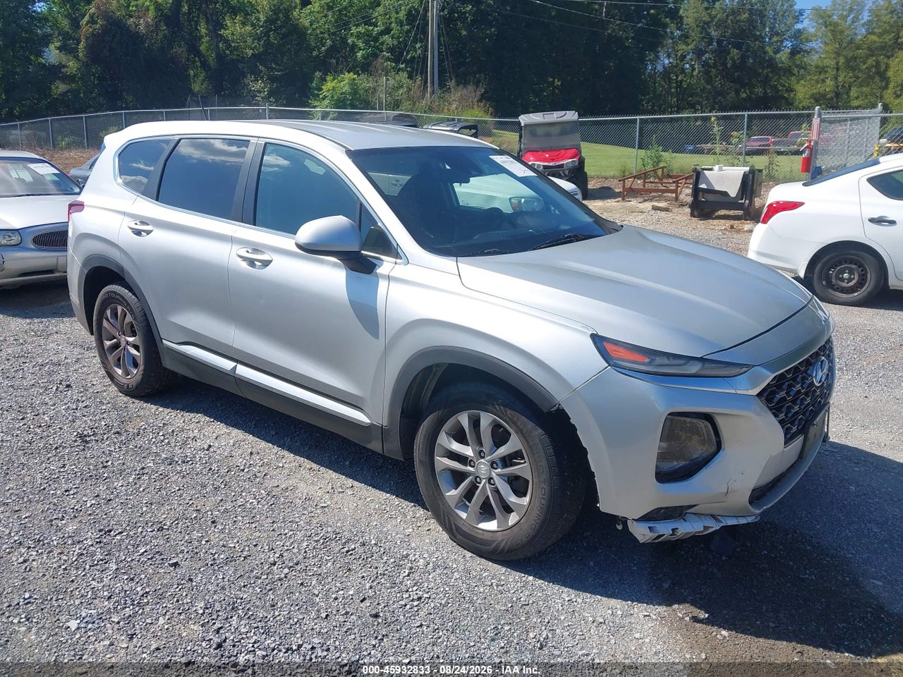 5NMS2CAD3KH****** · 2019 HYUNDAI SANTA FE SE