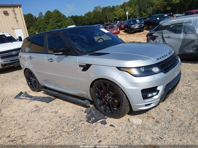 SALWS2VF8GA****** · 2016 LAND ROVER RANGE ROVER SPORT 3.0L V6 SUPERCHARGED HSE