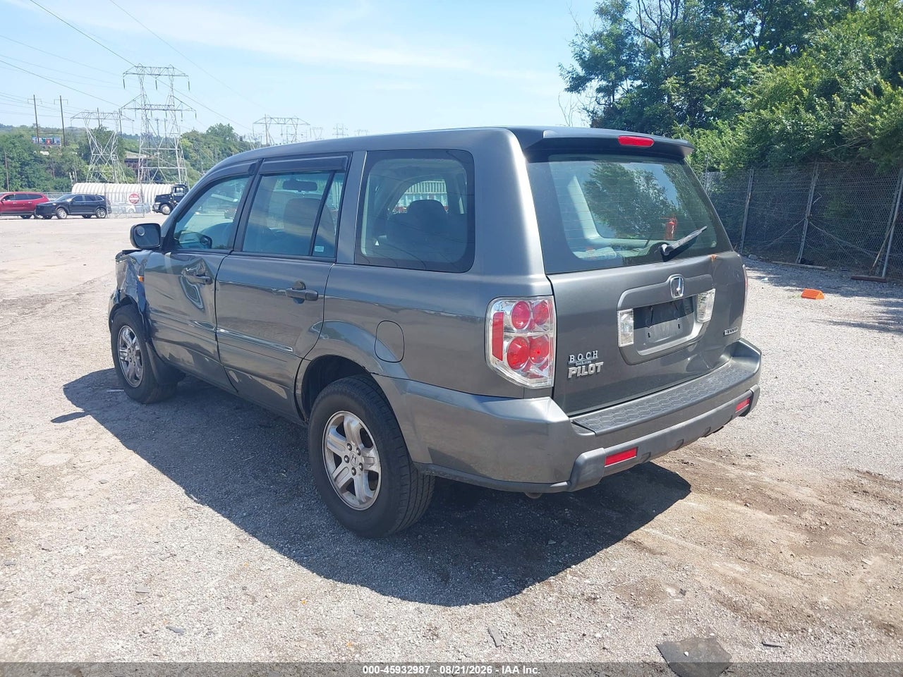 2007 HONDA PILOT LX · 3/11