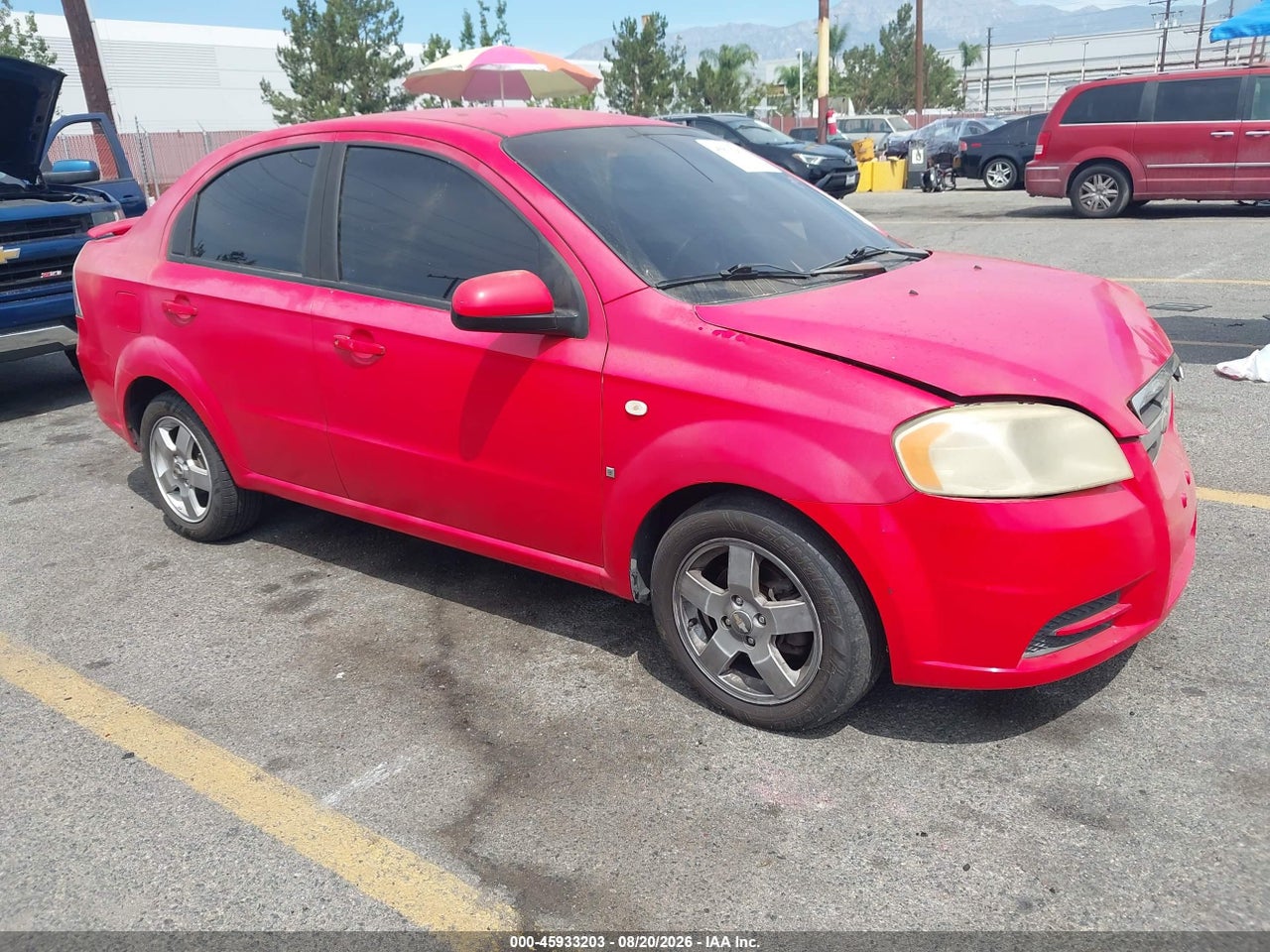2007 CHEVROLET AVEO LT