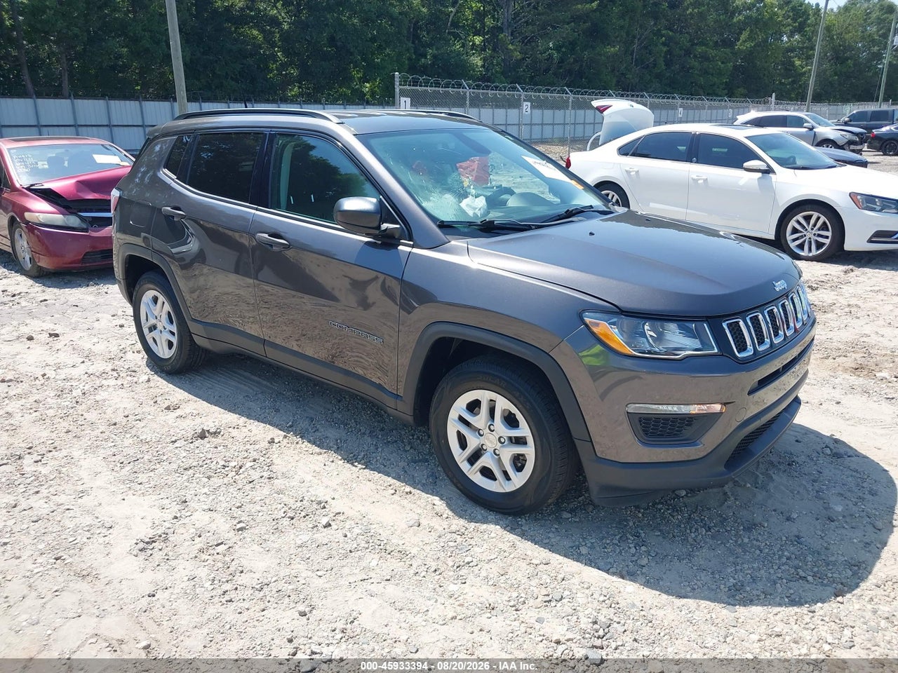 3C4NJCAB6JT****** · 2018 JEEP COMPASS SPORT FWD