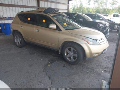 JN8AZ08TX4W****** · 2004 NISSAN MURANO SL