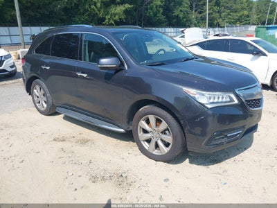 5FRYD3H98GB****** · 2016 ACURA MDX ADVANCE   ENTERTAINMENT PACKAGES/ADVANCE PACKAGE