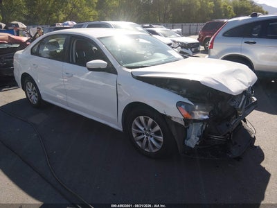 2013 VOLKSWAGEN PASSAT 2.5L WOLFSBURG EDITION
