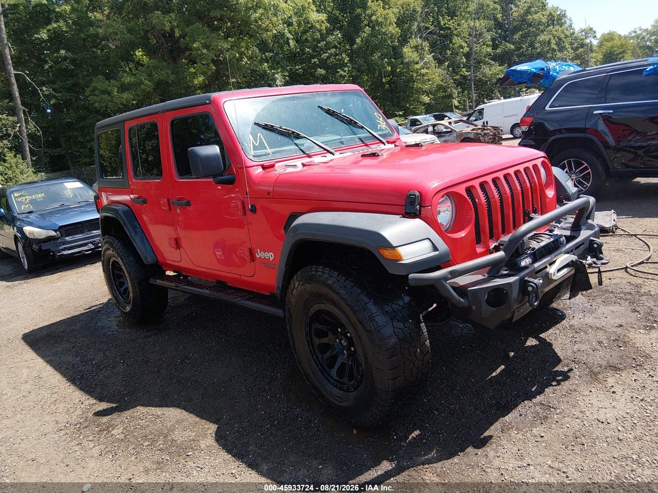 1C4HJXDG9JW****** · 2018 JEEP WRANGLER UNLIMITED SPORT 4X4
