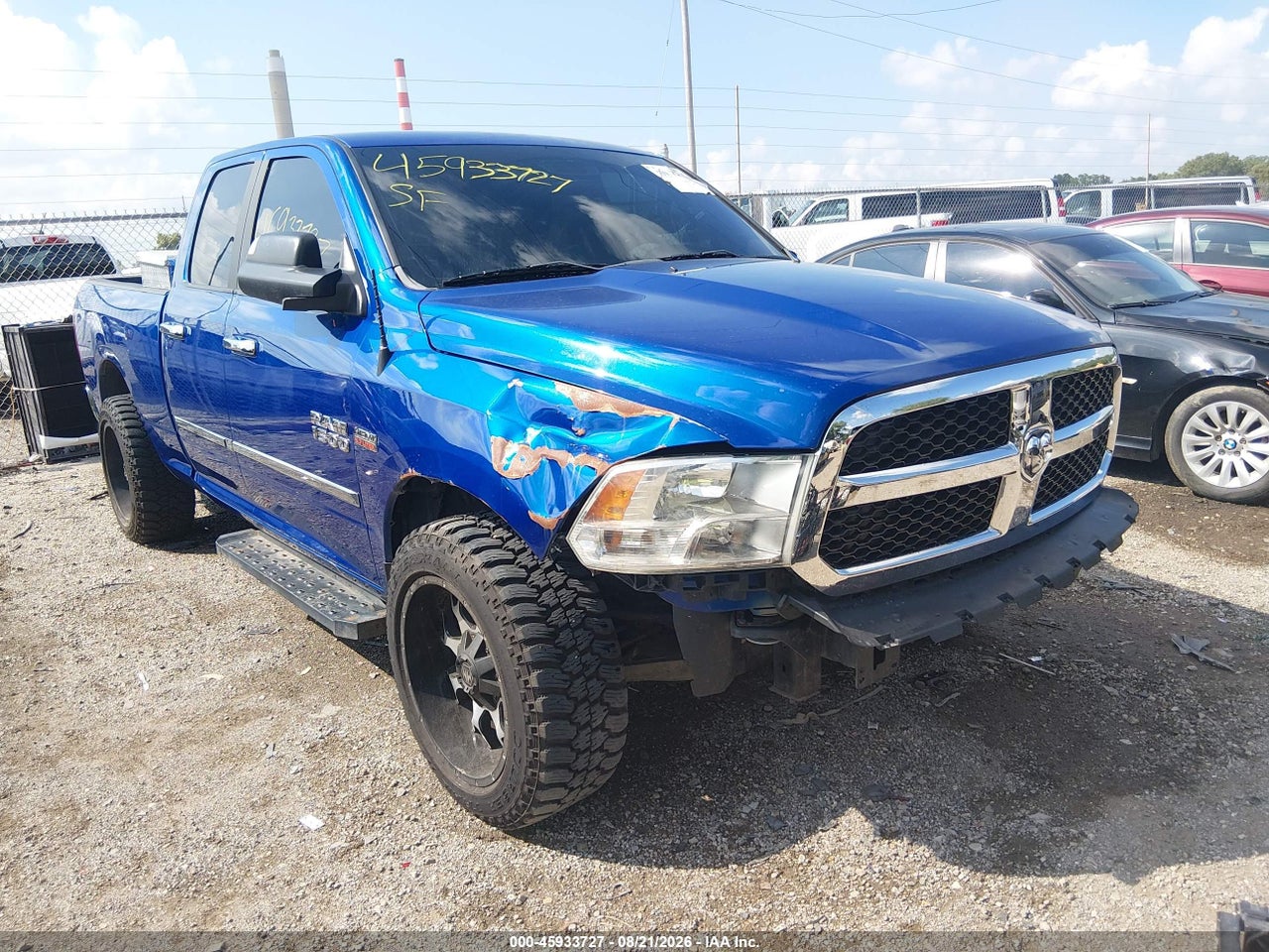 1C6RR6GT0JS****** · 2018 RAM 1500 SLT  4X2 6'4 BOX