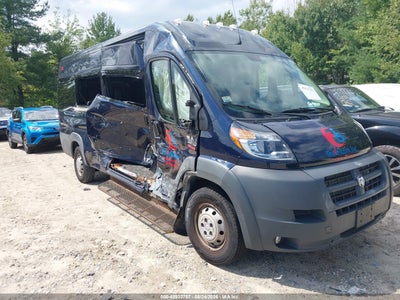 2017 RAM PROMASTER 3500 WINDOW VAN HIGH ROOF 159 WB EXT