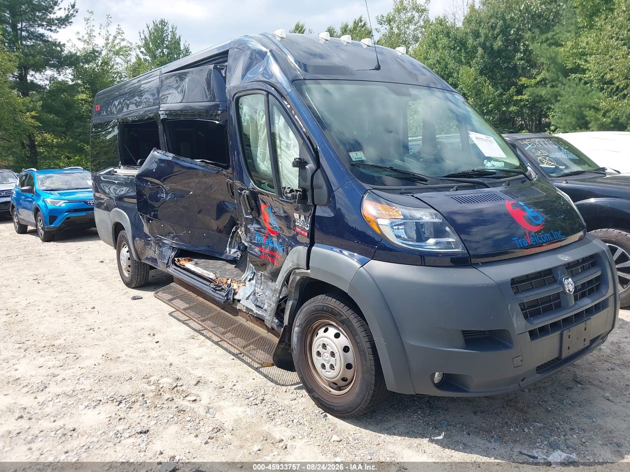 3C6URVUG1HE****** · 2017 RAM PROMASTER 3500 WINDOW VAN HIGH ROOF 159 WB EXT