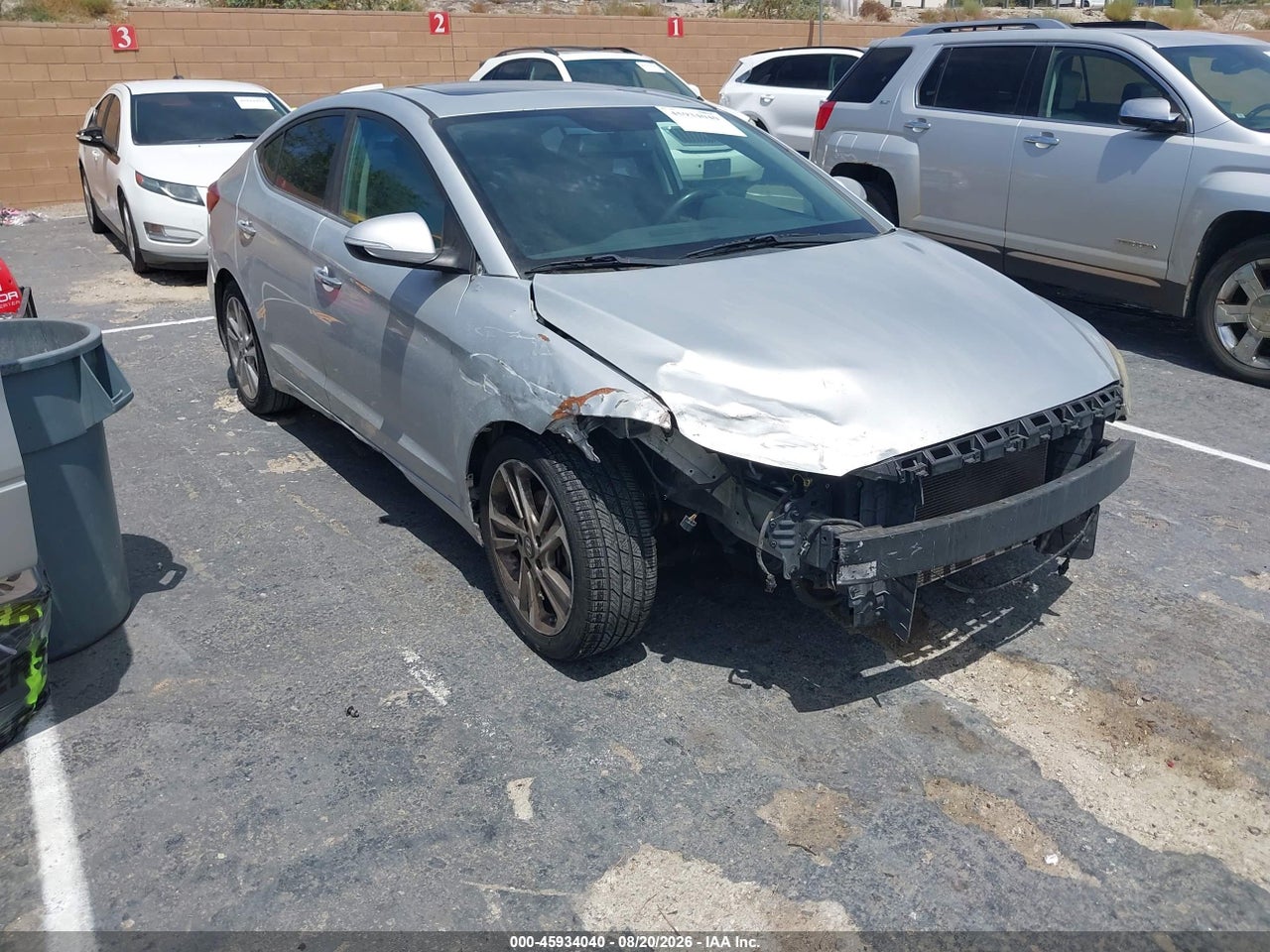 5NPD84LF4HH****** · 2017 HYUNDAI ELANTRA LIMITED