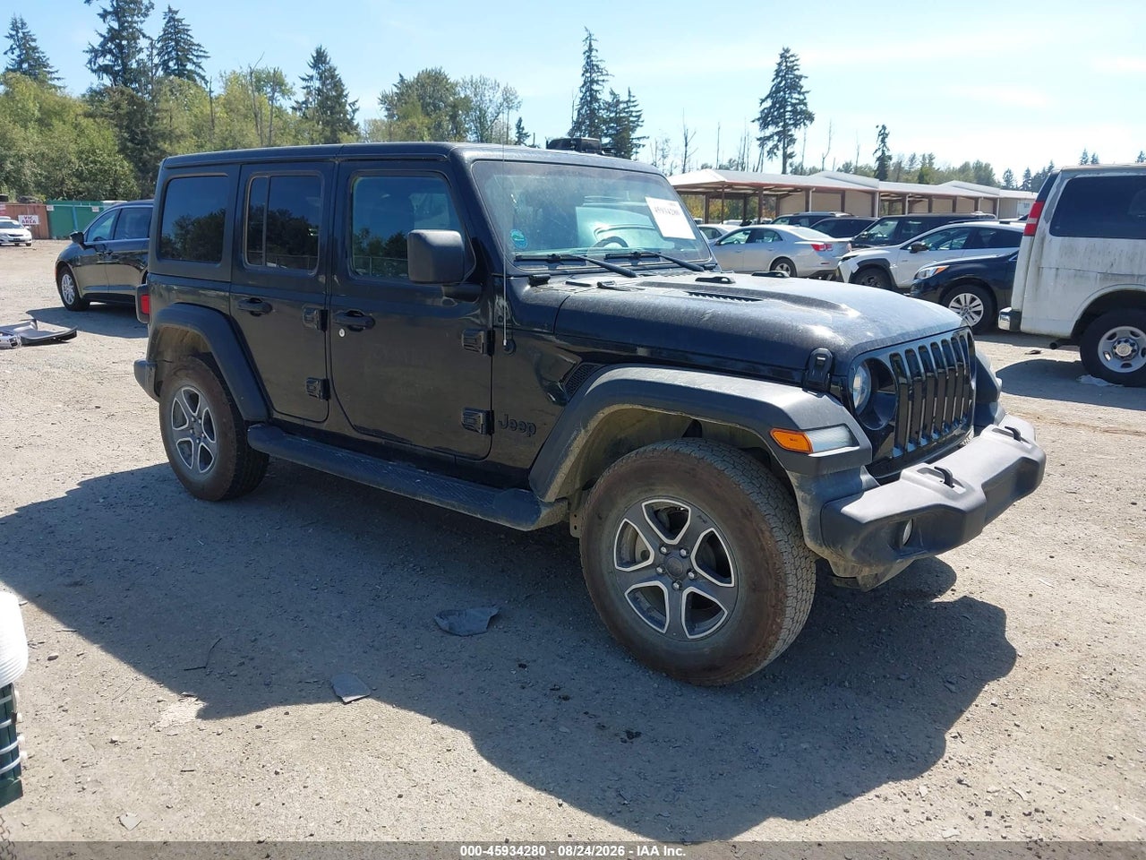 1C4HJXDG7NW****** · 2022 JEEP WRANGLER UNLIMITED SPORT S 4X4