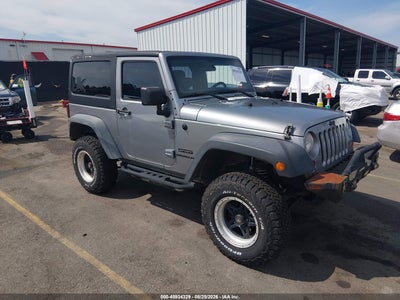 1C4AJWAG0DL****** · 2013 JEEP WRANGLER SPORT