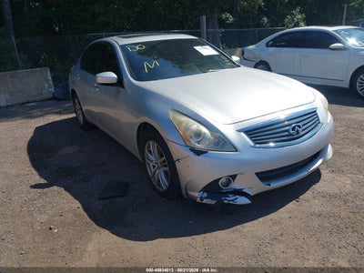 JN1DV6AR1BM****** · 2011 INFINITI G25X