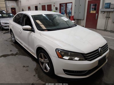 1VWBP7A30CC****** · 2012 VOLKSWAGEN PASSAT 2.5L SE